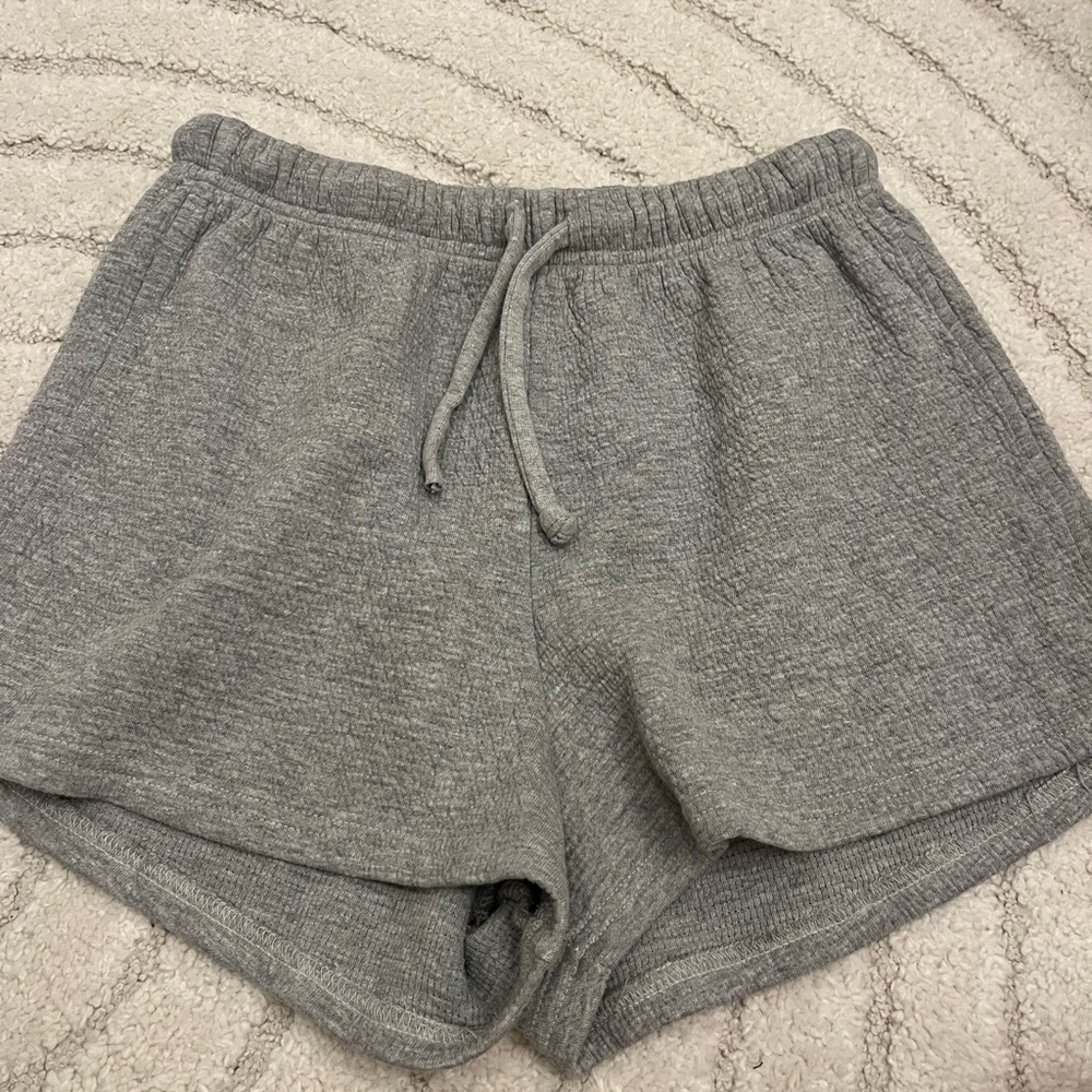 Women's Gray Casual Shorts